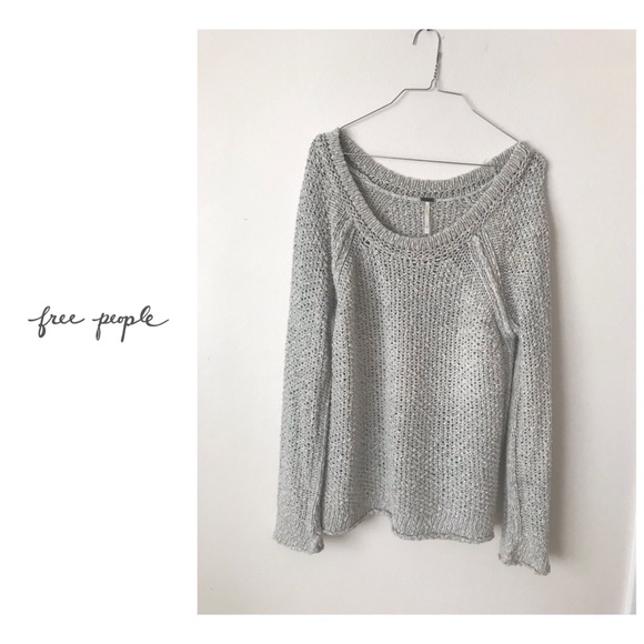 Free People Sweaters - FP Grey Sweater